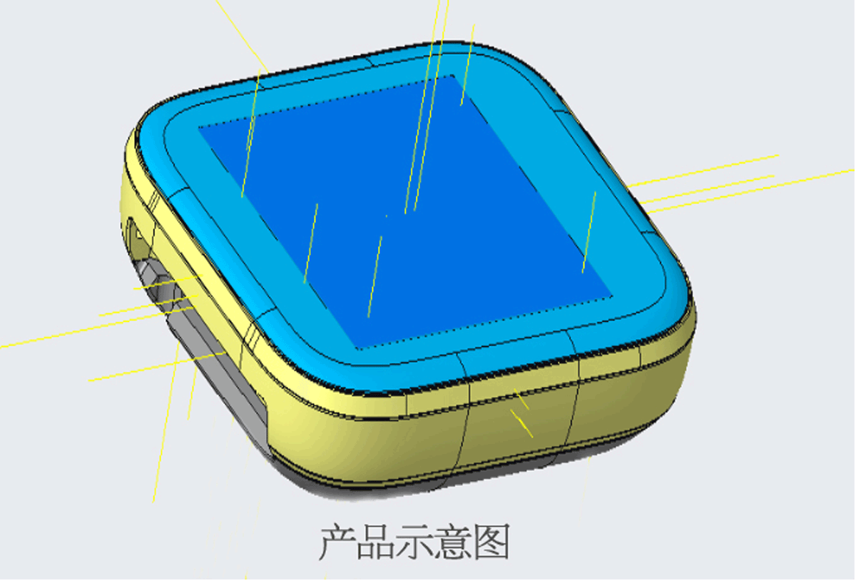 手表中框高低壓氣密性檢測方法